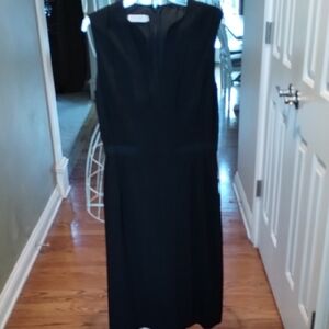 Elegant Calvin Klein Collection Black Sleeveless Dress